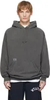 Wtaps Jersey Hoodie In Black