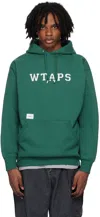 WTAPS GREEN ACADEMY HOODIE