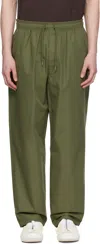 Wtaps Khaki Sddt2001 Trousers In Green