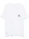 Wtaps Logo-embroidered T-shirt In White