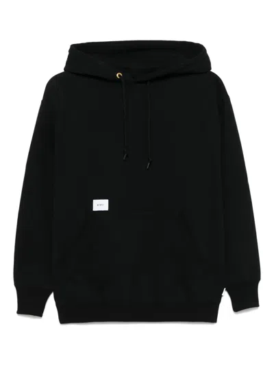 WTAPS LOGO-PRINT HOODIE