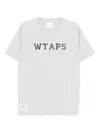 Wtaps Logo-print T-shirt In Black