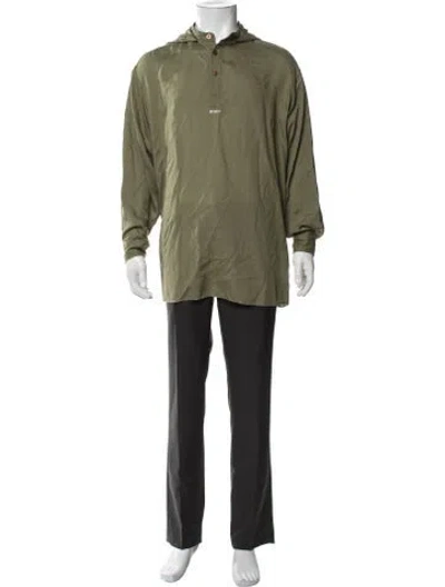 Pre-owned Wtaps Long Sleeve Shirt In Green