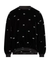 Wtaps Man Sweatshirt Black Size 3 Polyester In Black