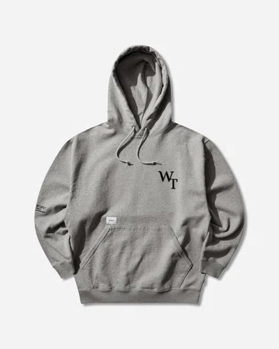 Wtaps Men S Academy Hoodie Ash In Gray