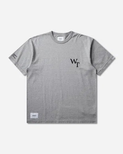 Wtaps Men S Academy T-shirt Ash In Gray