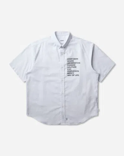 Wtaps Men S Bd Shortsleeve Shirt In White