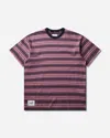 Wtaps Striped Cotton T-shirt In Pink