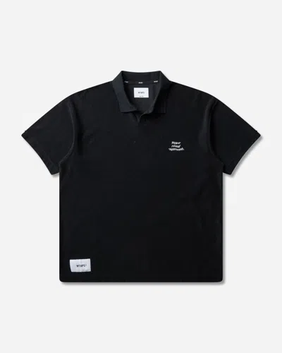 Wtaps Men S Dup 03 Polo Shirt In Black