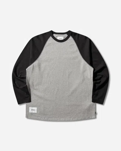 Wtaps Men S Ian Longsleeve T-shirt In Black