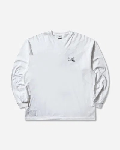 Wtaps Men S Protected By Longsleeve T-shirt In White