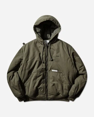 Wtaps Men S Puff D00m Jacket Olive Drab In Green