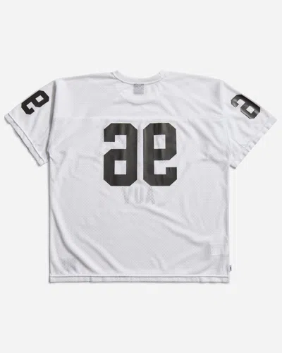 Wtaps Men S Qb Jersey Top In White