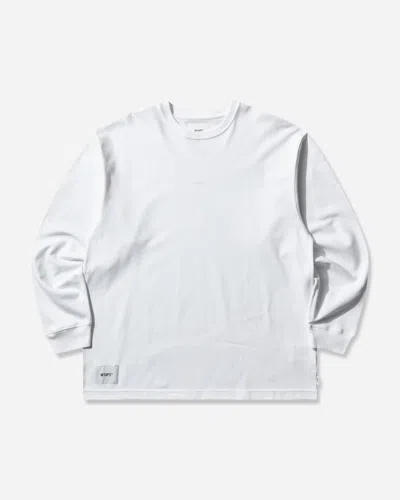 Wtaps Men S Sign-yd Longsleeve T-shirt In White