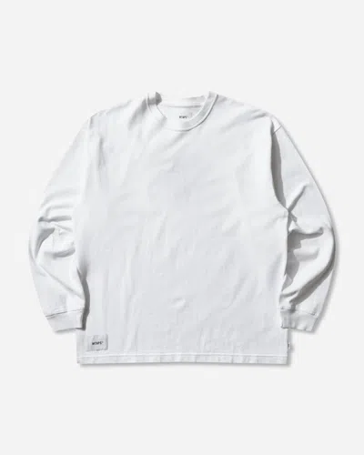 Wtaps Men S Sign-yd Longsleeve T-shirt In White