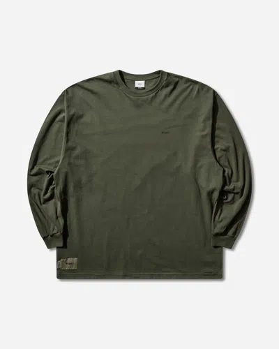 Wtaps Men S Spec Longsleeve T-shirt Olive Drab In Green