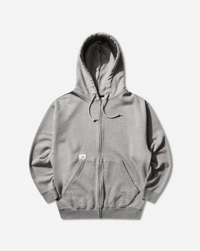 Wtaps Men S Throwdy Zip Hoodie Ash In Gray