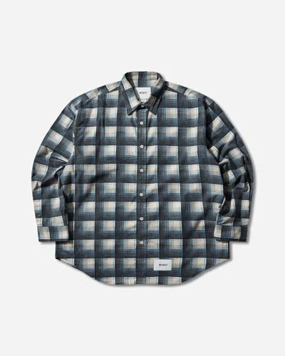 Wtaps Men S Txt 02 Longsleeve Shirt In Blue