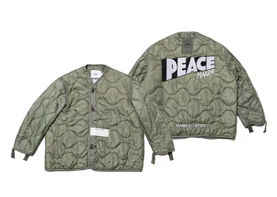 Pre-owned Wtaps Men's  X Oamc Peacemaker Jacket (edition Of 121) In Olive