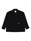 Wtaps Multi-pocket Cotton Shirt In Black