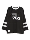 Wtaps Netminder Logo T-shirt In Black