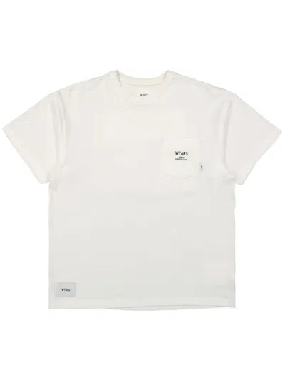 Wtaps Obj 01 Cotton T-shirt In White