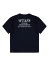 Wtaps Short-sleeved T-shirt In Black