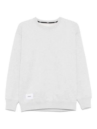 WTAPS SIGN LOGO SWEATSHIRT - MEN'S - COTTON