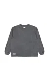 Wtaps Sign-od Logo-patch Sweateshirt In Black