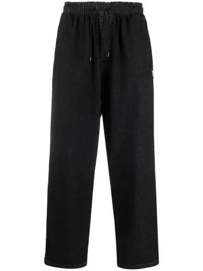 Wtaps Seagull Ripstop Straight Leg Trousers In Black