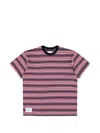 Wtaps Striped Cotton T-shirt In Multi