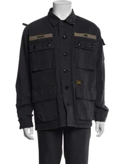 Pre-owned Wtaps Utility Jacket In Black