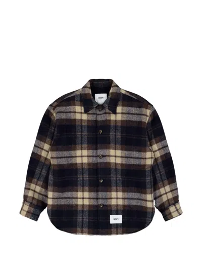 Wtaps Wcpo Plaid-pattern Jacket In Multi