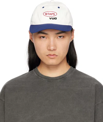 Wtaps White & Blue T-6m 02 Cap