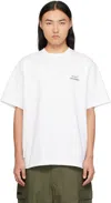 Wtaps Logo-embroidered T-shirt In White