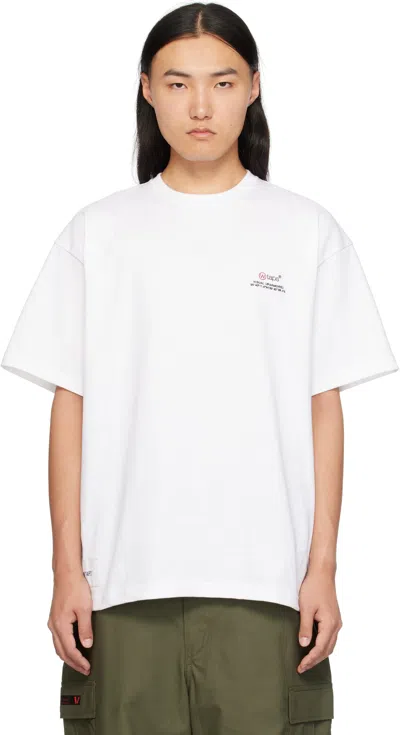 WTAPS WHITE CUT & SEWN 03 T-SHIRT