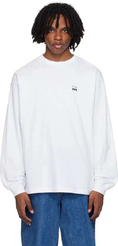 Wtaps White Obj 02 Long Sleeve T-shirt