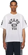 Wtaps White Qb Jersey In White