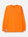 Wtaps Worf. Design L/s 02 Tee In Orange