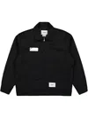 Wtaps Zip-up Bomber Jacket In Black