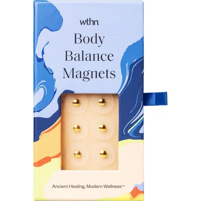 Wthn Gold Body Magnet In Transparent