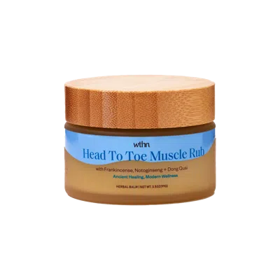 Wthn Head To Toe Muscle Rub