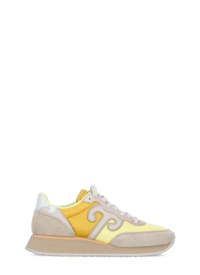 Wushu Ruyi Master Sport 404 Sneakers In Orange