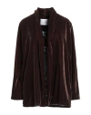 Wu'side Woman Jacket Dark Brown Size Onesize Polyester