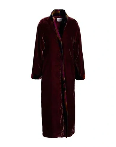Wu'side Woman Overcoat & Trench Coat Brown Size Onesize Polyester
