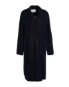 Wu'side Woman Overcoat & Trench Coat Midnight Blue Size Onesize Polyester