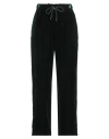 Wu'side Woman Pants Dark Green Size M Rayon, Viscose