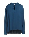 Wu'side Woman Top Midnight Blue Size M/l Viscose