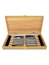 WUSTHOF 10-PIECE MIGNON STEAK KNIFE SET IN OLIVEWOOD BOX
