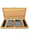 Wusthof 10pc Mignon Steak Knife Set With Box In Brown